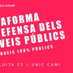 Comunicat de la Plataforma en Defensa dels Serveis Públics Arran del Decret 69/2020 del govern de la Generalitat de Catalunya