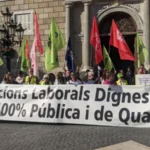 Manifestació 27-1-2024 : Per una Sanitat Pública, Universal i de Qualitat